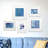 Aayaan White Matte Picture Frame with Mat