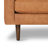 Napa 88.5'' Full-Grain Genuine Italian Leather Sofa-629881413