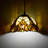 10.25"W Stained Glass Traditional Dome Shade Pendant-475500075