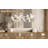 Ceramic Ginkgo Leaf Chandelier Lighting, D31.5"