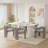 Modern Double Pedestal Dining Table Set-1152437827-1152437828