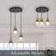 Lustre encastré 3 lumières Modern