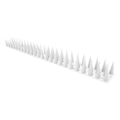 Fence wall nails Bird Spikes Bird Deterrent Spikes For Small Birds Pigeon-Squirrel Raccoon Crow Cats Bird Defender-Spikes For Outside To Keep Birds Away, Plastic Fence Spikes