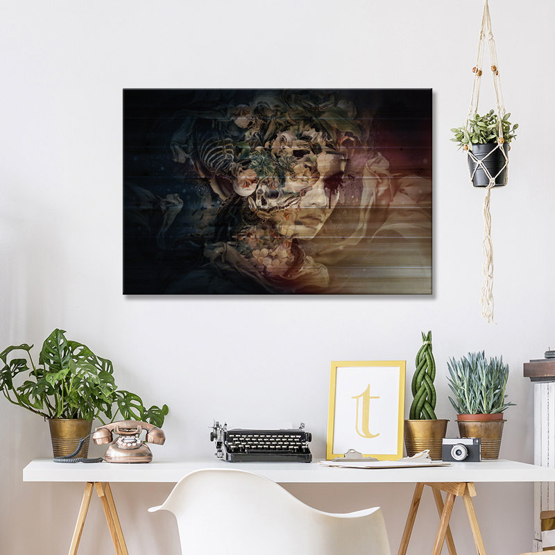 Ikeya " Light In The Dark " by Riza Peker, 18'' H x 26'' W x 1.5'' D