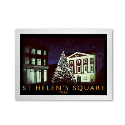 St Helen's Square York by Richard O'Neill - Single Picture Frame Print