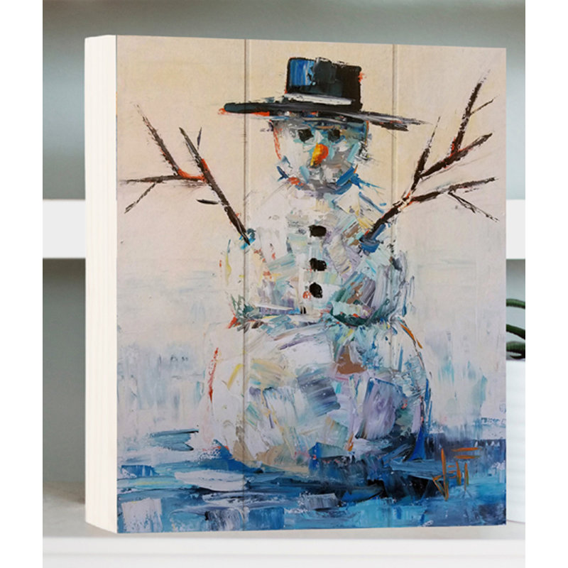 Bonhomme de neige décoratif