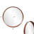 Solid Wood Frame Round Wall Mirror