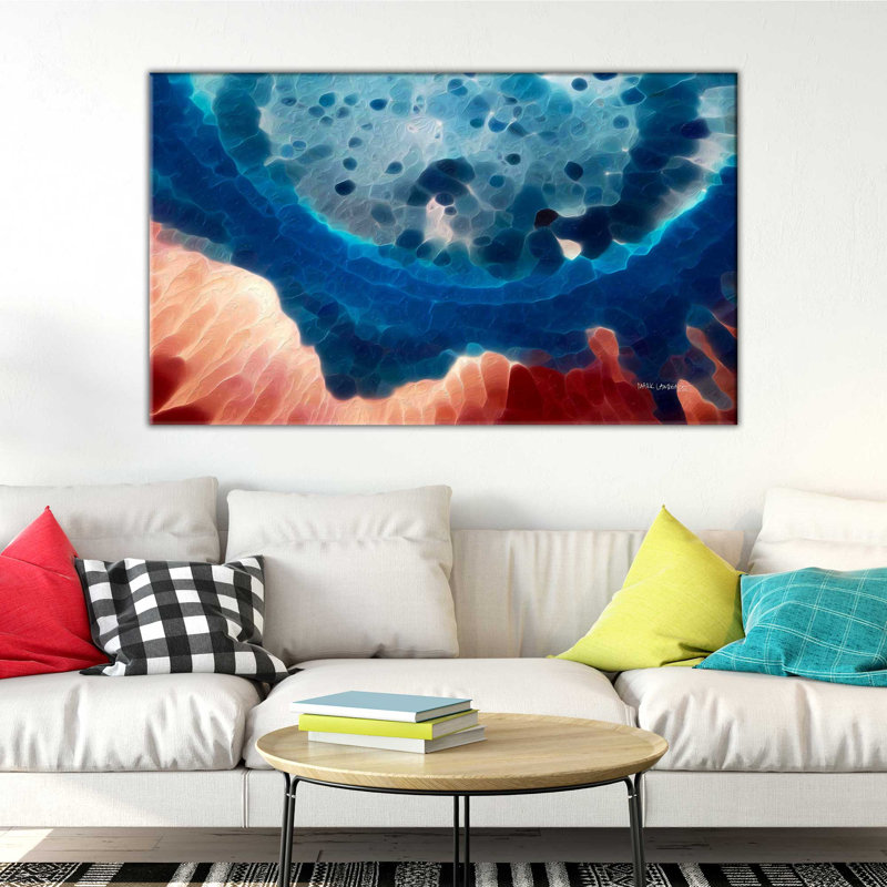 «Psalm 46: 1 Our Refuge And Force» par Mark Lawrence - reproduction imprimée, Toile tendue, H 28 po x l 48 po x P 1,5 po