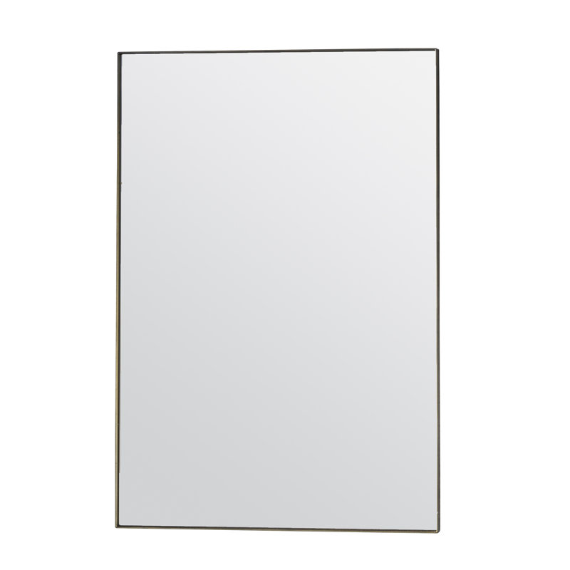 Aidric Metal Flat Wall Mirror