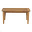 Table basse d'extérieur en bois d'acacia