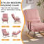 Fauteuil inclinable, oscillant et oscillant en tissu-1099137562