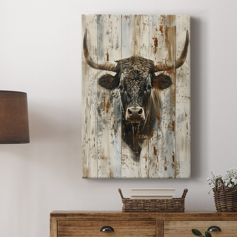 ANIMALS Series DVIII - Toile tendue avec châssis Premium - Prêt à être accroché, H 36 po x l 24 po