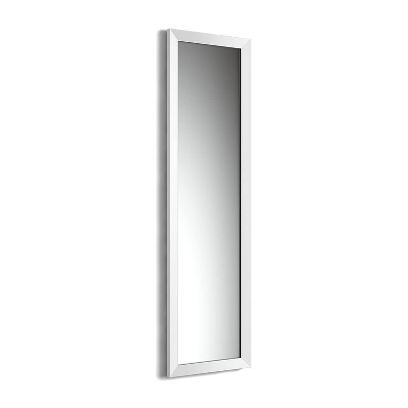 Mirror Cabinets W H Wall Mounted Required Framed Medicine Cabinet Mirror Fixed, White, 126cm x 360cm