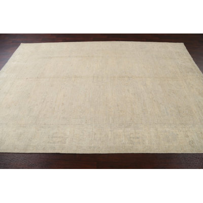 Vegetable Dye Oushak Oriental Turkish Rug 7x10