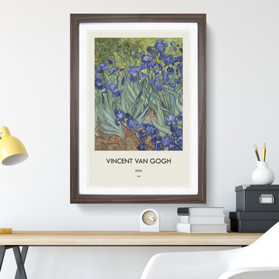 Irises by Vincent Van Gogh - Picture Frame Art Prints