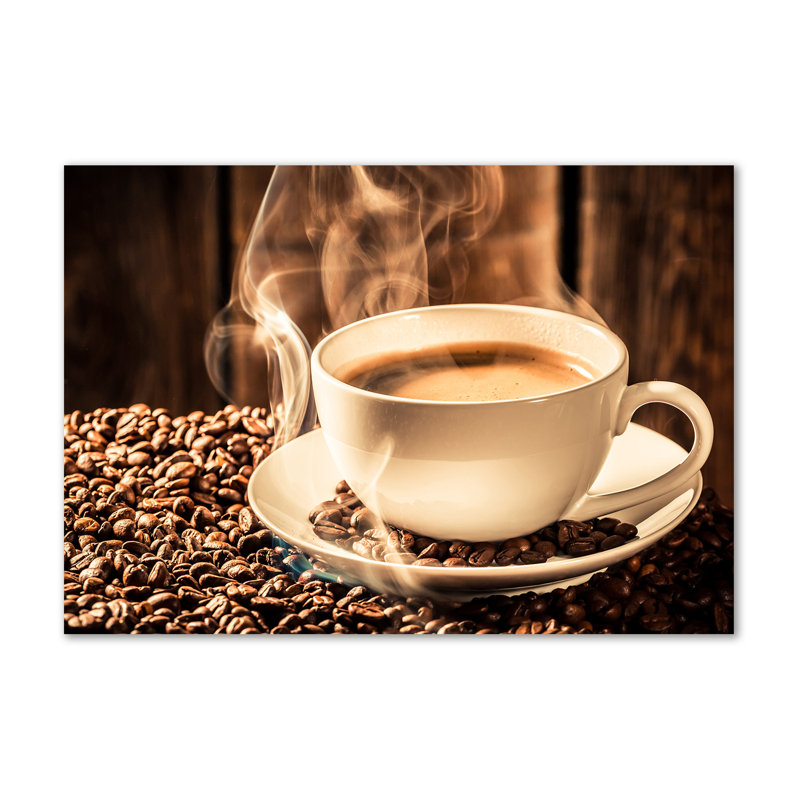 Aromatic Coffee - Wrapped Canvas Print