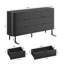 Commode double 7 tiroirs 60,24 po Bridgemont-544029822