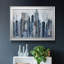 Cirrus I - Peinture sur toile encadrée-1347137223-1347137219