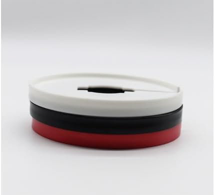 Cloison ronde universelle, haute visibilité, haute résistance, blanc - 1 unité, Blanc / Blanc