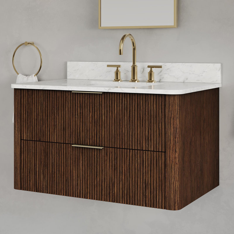 Ensemble de meuble-lavabo flottant Clapp, 36"