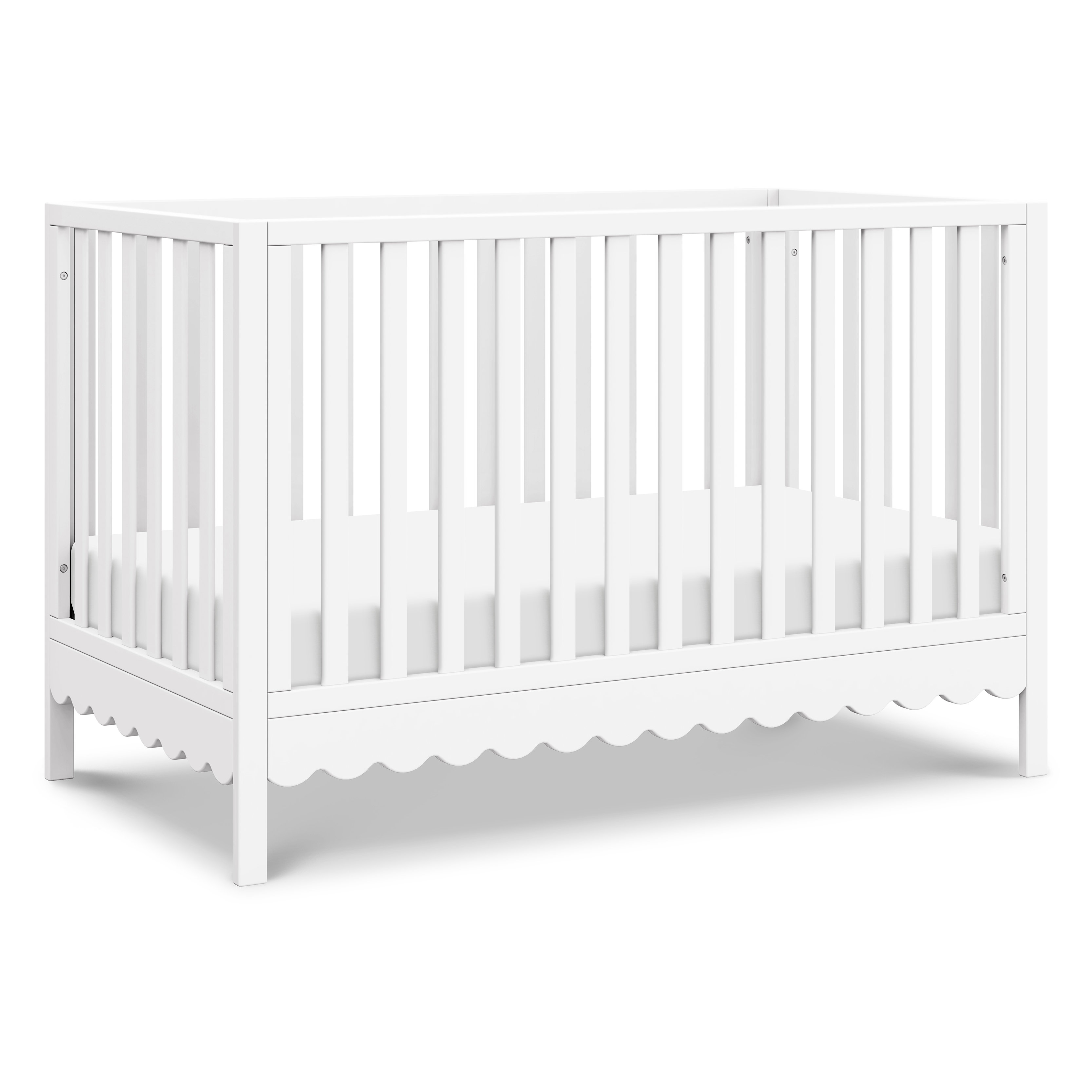 DaVinci Sammy Scallop 4 in 1 Convertible Crib Wayfair davinci-sammy-scallop-4-in-1-convertible-crib-wayfair