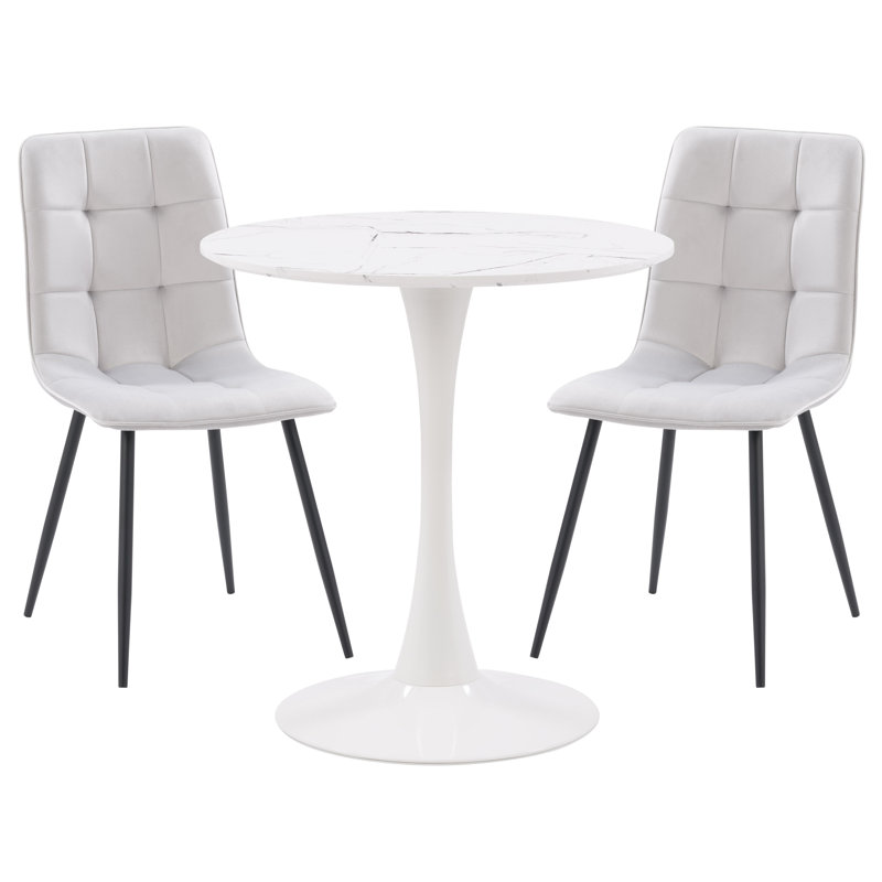 Ensemble repas pour 2 personnes Steller, gris