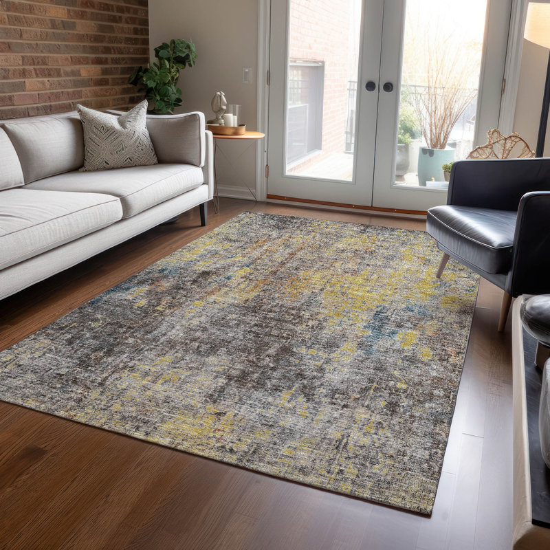 Tapis intérieur / extérieur Fargo avec envers antidérapant, Rectangle 9 pi x 12 pi
