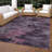Machine Washable Indoor/Outdoor Chantille ACN2813 Abstract Rug-779018712-779018714