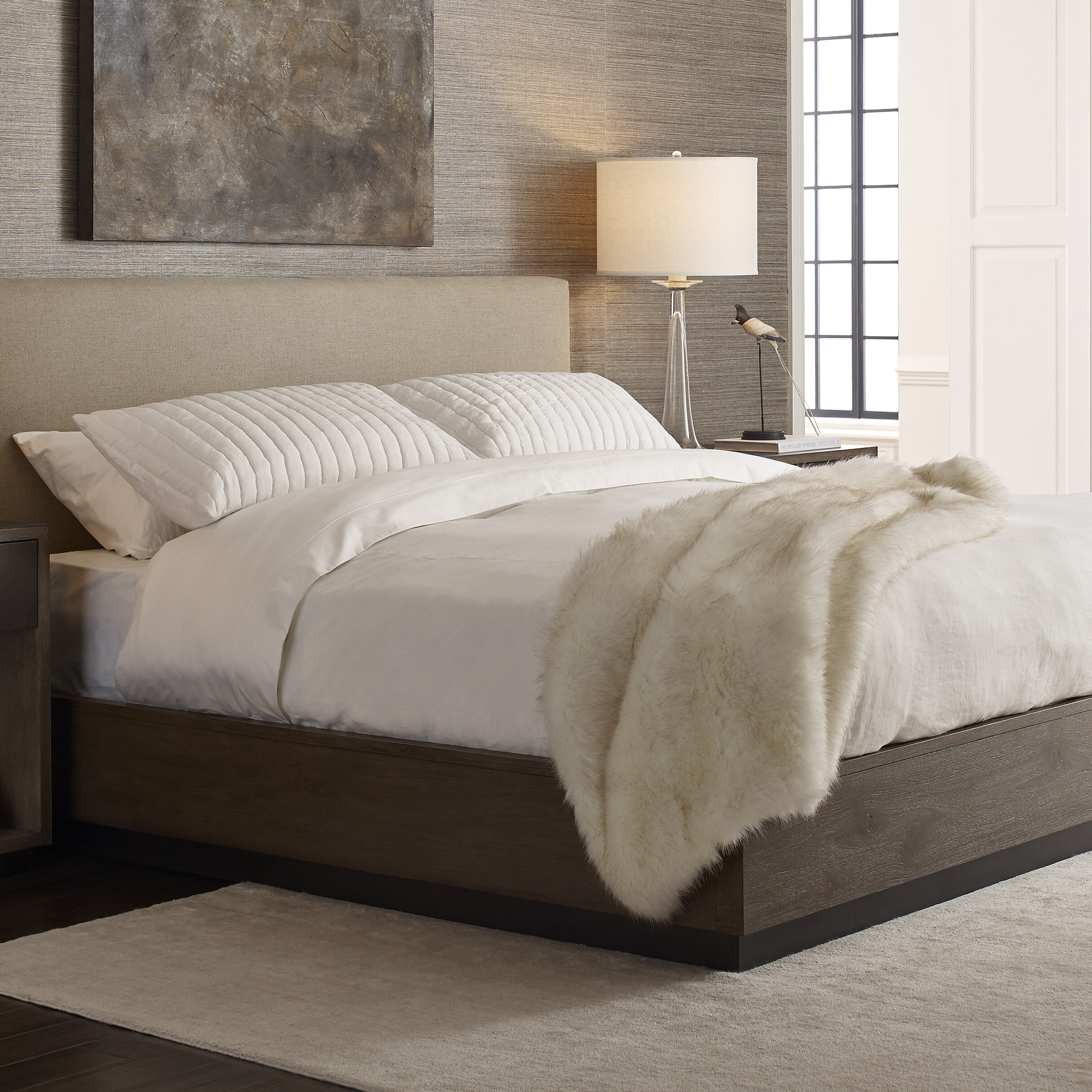 Baldwin on sale upholstered bed