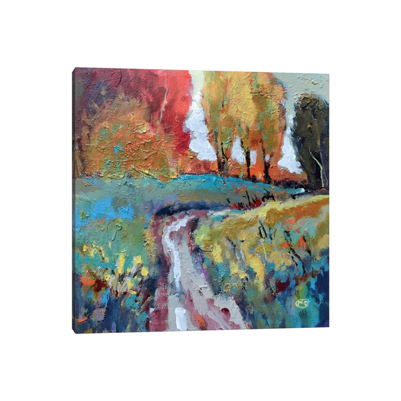 Over The Hill by Kip Decker - Wrapped Canvas Gallery-Wrapped Canvas Giclée, 45.72 cm H x 45.72 cm W