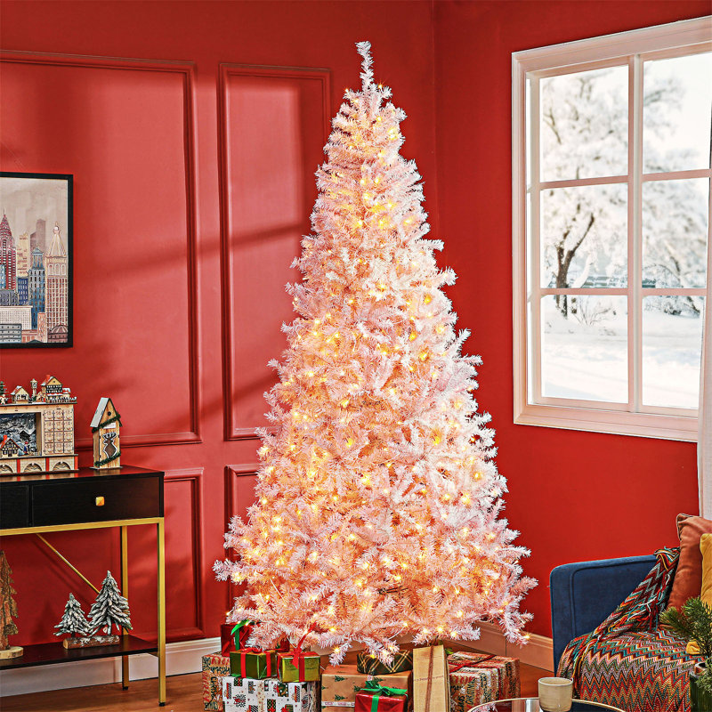 Grand sapin de Noël artificiel Douglas, 7'5"