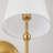 Lumi 1-Light U-Shaped Gooseneck  Armed Wall Sconce for Bedroom-1279858248