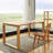 Sigita Solid Wood Top Dining Table-100855574-100855578