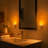 4-Pack Of White Acrylic Dimmable Night Lights With Light Sensor