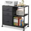 65.02cm H x 74.93cm W Printer Stand with Wheels-1987368226