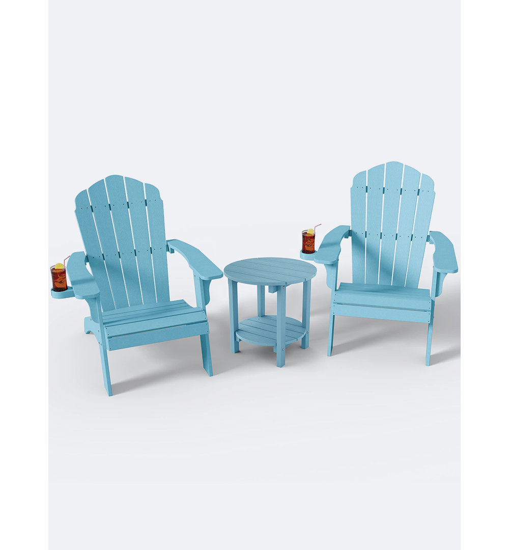 Oversized Adirondack 3 Piece Seating Group Watchmen