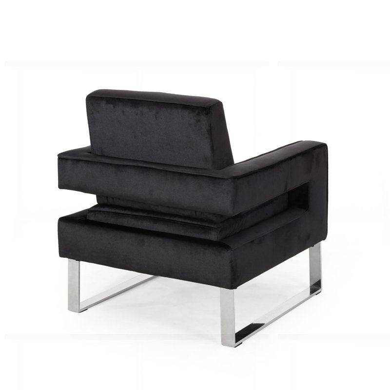 Chaise avec accoudoirs d'appoint