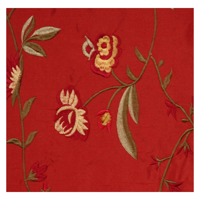 Premier Floral/Foliage Fabric, Brown