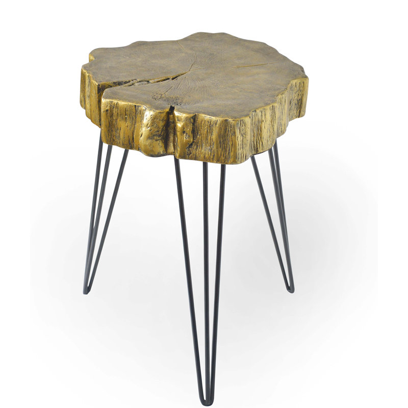 Table d'appoint Calne, Or