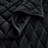 Pointehaven Black Velvet  Oversized Diamond Quilt Set, King/California King-117339334-117339337