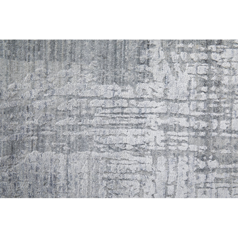 Eastfield Abstract Area Rug in Blue, Rectangle 8' x 10'