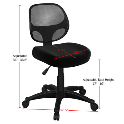 Fauteuil de bureau Monroe