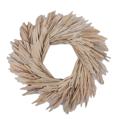 Natural Botanicals 17" Khejur Leaf Wreath