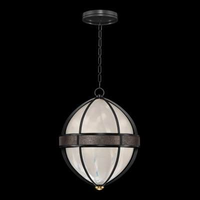 Luminaire suspendu rond l 18,75 po Mirage