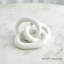 3 Rings Connected-Matte White