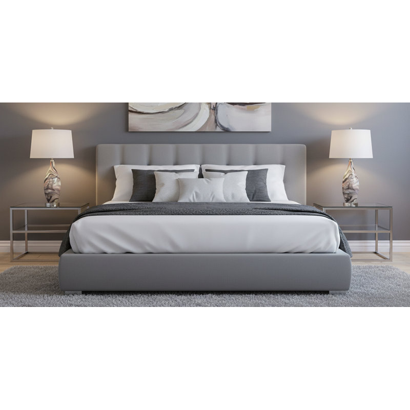 Lampe de table en verre gris 30 po Scilla
