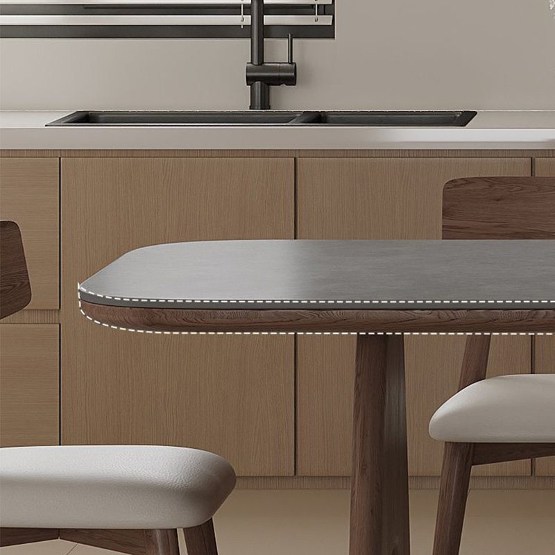 Elegant durable dining table, 29.53"H x 62.99"L x 31.5"W