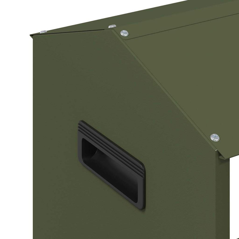 Cold-Rolled Steel Feeder, Olive Green
