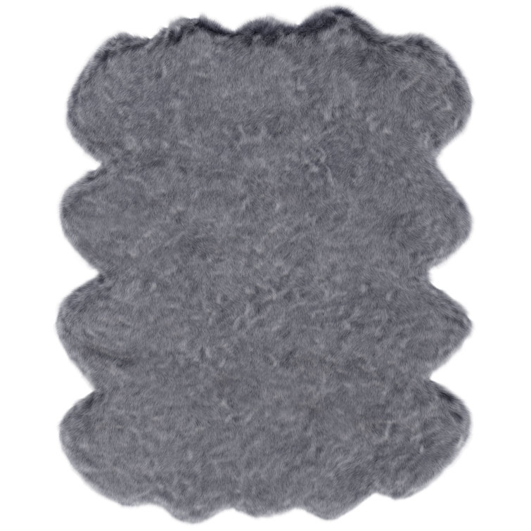 Tapis noir / gris Issey