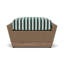 Charisma Rectangle Outdoor Ottoman Patio Ottoman-1606832716